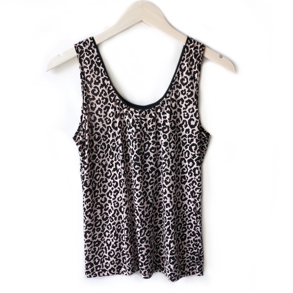 Lynn Ritchie Tops - Lynn Ritchie Leopard Tank Top